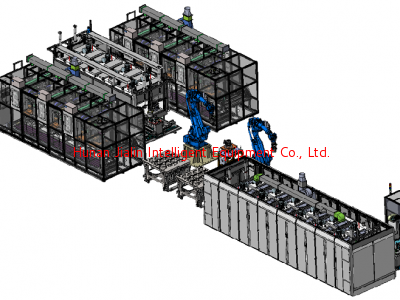 DC heating trickling and coating automatic production line -100S